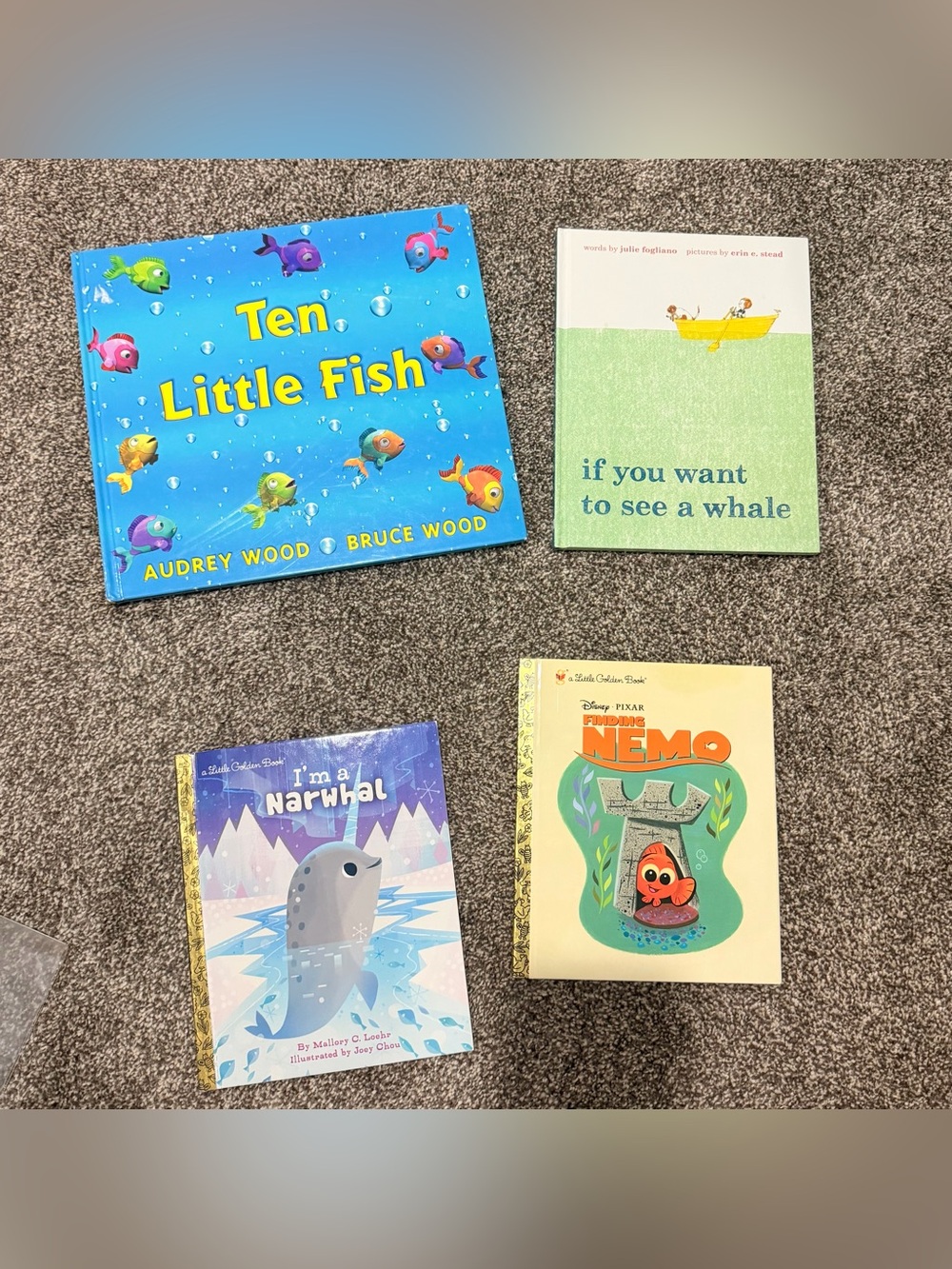 4 Fish themed Children's Books